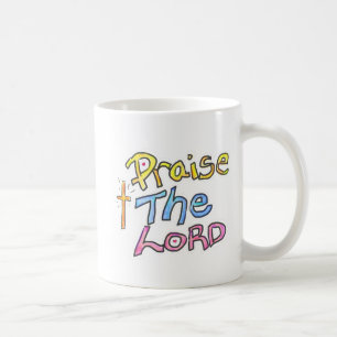 „Lobe den Herrn“ mit Cross Christian Kaffeetasse
