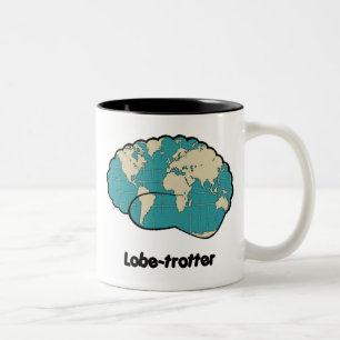 Lobe-Trotter-Tasse! Zweifarbige Tasse