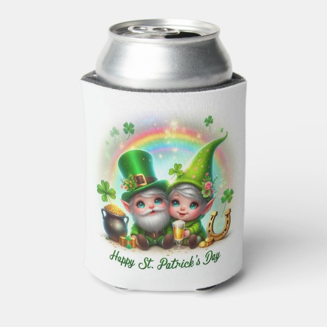 Lobelprellen am St. Patrick's Day Dosenkühler (Kanne Rückseite)