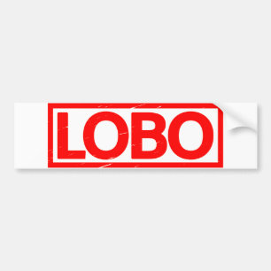 Lobo Briefmarke Autoaufkleber