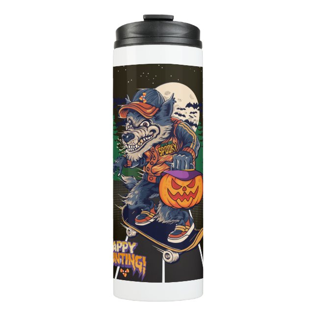 LOBO EN HALLOWEEN THERMOSBECHER (Vorderseite)