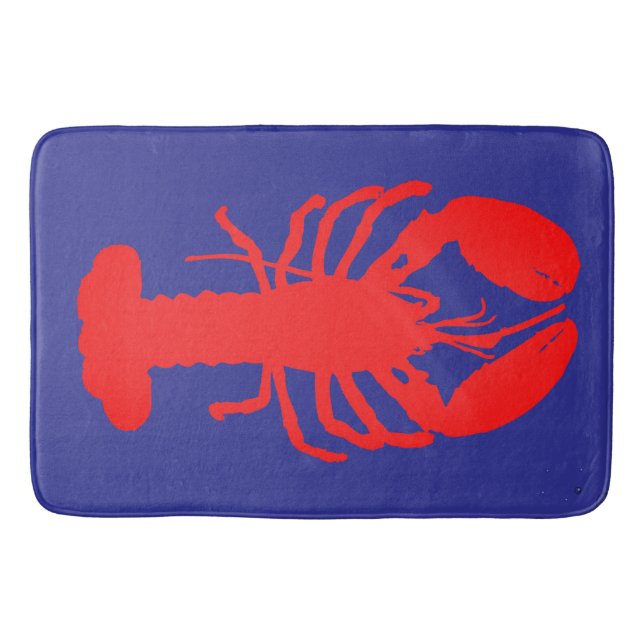 Lobster Bath Matt Badematte (Vorderseite)