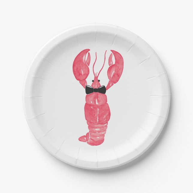 Lobster Bowtie Paper Teller (Vorderseite)