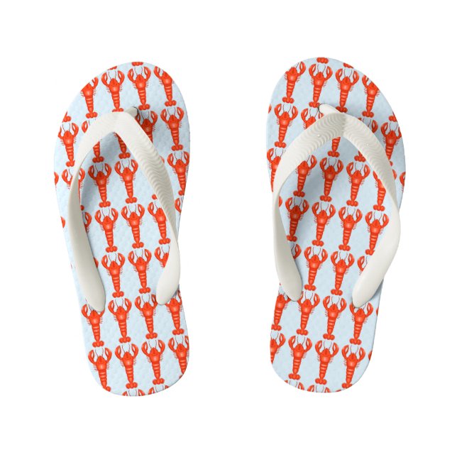 Lobster Flip Flops (Fußbett)