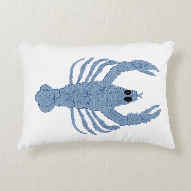 Lobster Ginger Jar Jars Kunstdruck Akzent Kissen (Vorderseite)