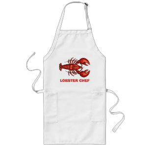 Lobster Koch Personalisieren Lange Schürze
