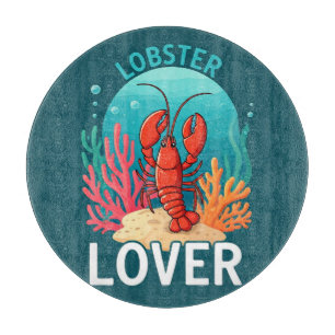 Lobster Lover Schneidebrett