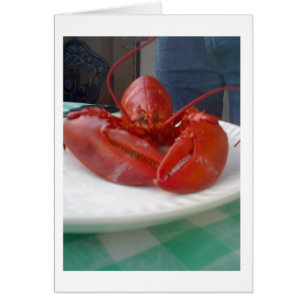 **LOBSTER** MARCHE DANS UN RESTAURANT