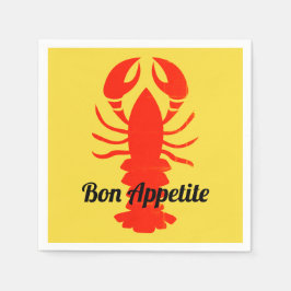 Lobster Napkins Serviette