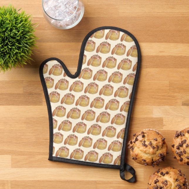 Lobster Newberg Meeresfrüchte Retro Cuisine Ofenhandschuh (Oben unten)