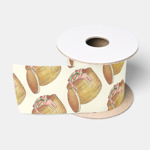 Lobster Newburg Retro Seafood Vol-Au-Vent Satinband