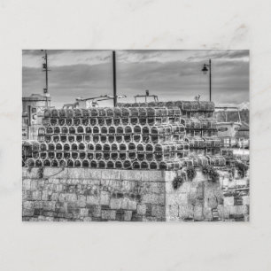 Lobster Pots Newquay Hafen Cornwall Postkarte