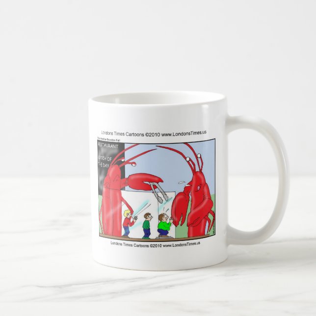 Lobster Restaurant Funny Tee - shirt Mugs & Cadeau (Droite)
