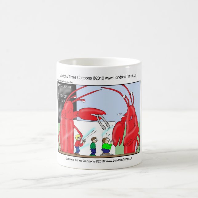 Lobster Restaurant Funny Tee - shirt Mugs & Cadeau (Centre)