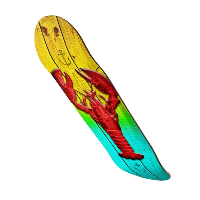 Lobster Skateboard Deck (Vorderseite)