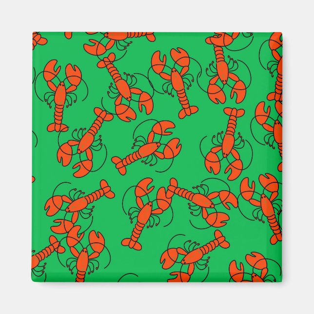 Lobster-Tapete Magnet (Vorne)