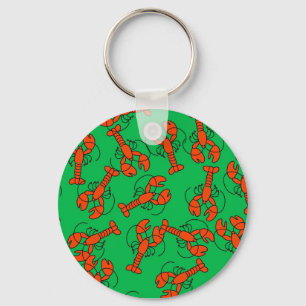 Lobster-Tapete Schlüsselanhänger