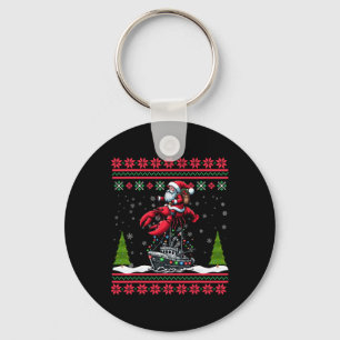 Lobster Ugly Xmas Geschenke Weihnachtsfeier Chris Schlüsselanhänger