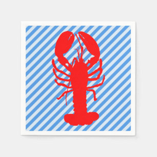 Lobster und Strippapier Party Napkins Serviette