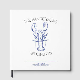 Lobster Wedding Guest Book Gästebuch