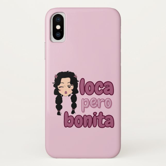 Loca Pero Bonita Case-Mate iPhone Hülle (Rückseite)