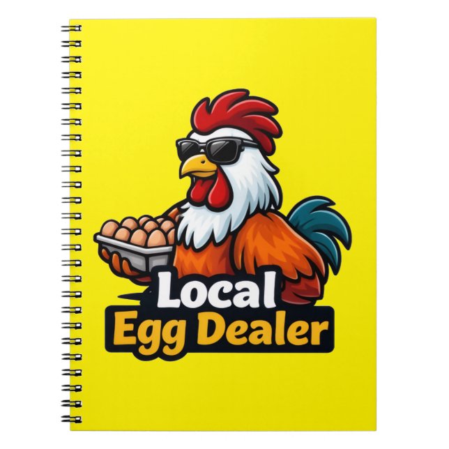 Local egg dealer, gansta, roster. notizblock (Vorderseite)