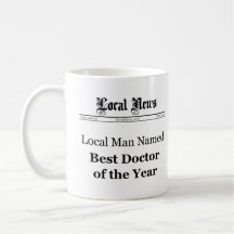 Local News Meilleur Docteur Mug (Pour Lui)