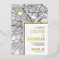 Localisateur d'amour de Boston | Thème carte de la