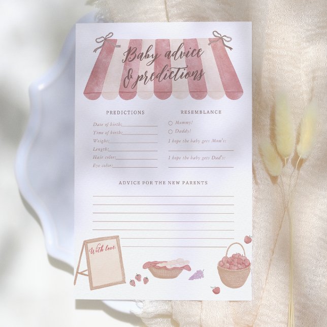 Locally Grown Baby Advice & Predictions Game (Von Creator hochgeladen)