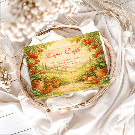 Locally Grown Tomato Diapper Raffle Begleitkarte