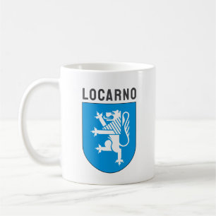 Locarno Wappen, Schweiz Kaffeetasse