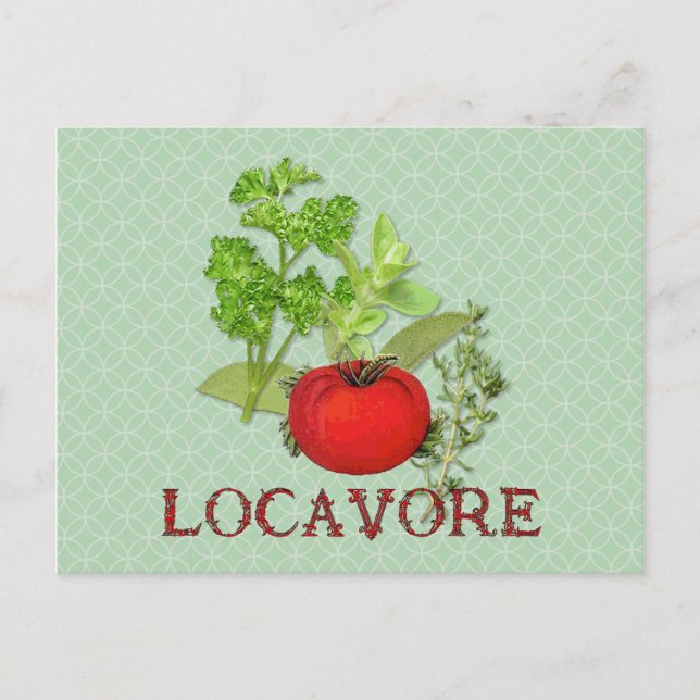 Locavore Postkarte (Vorderseite)