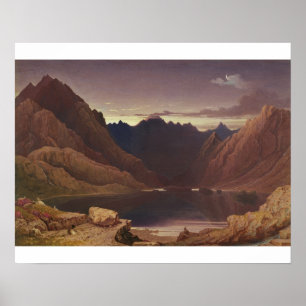 Loch Coruisk, Insel von Skye - Dämmerung, Poster