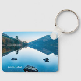 Loch Eck in Blue, Schottland Schlüsselanhänger