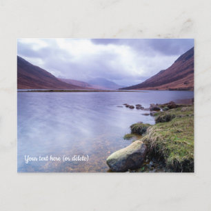 Loch Etive, Schottland Postkarte
