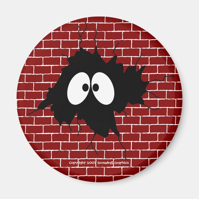 Loch in der Wall Magnet (Vorne)