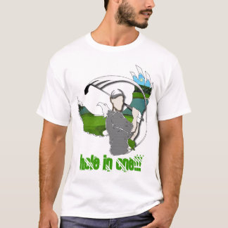 LOCH IN EINEM - besonders angefertigt T-Shirt