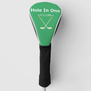 Loch in einem Club Golf Headcover