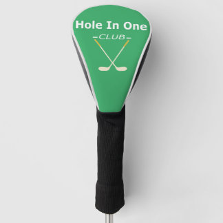 Loch in einem Club Golf Headcover