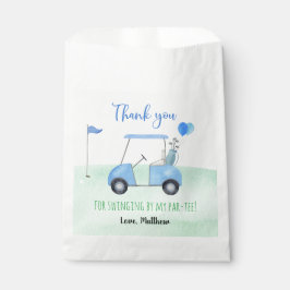 Loch in einem Golf Erstgeburtstag Par-T Geschenktütchen