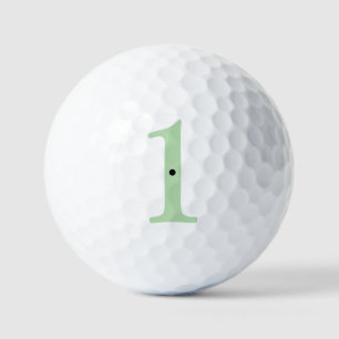 Loch in einem Golfball