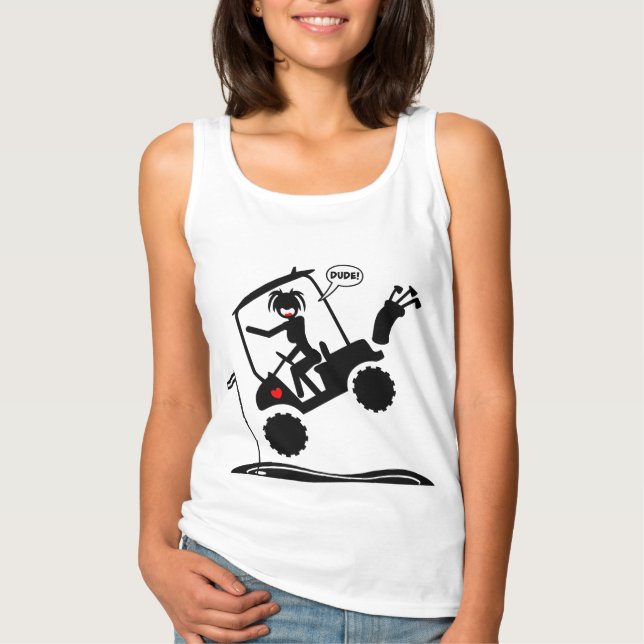 LOCH IN EINEM! T-Shirt (Vorderseite)