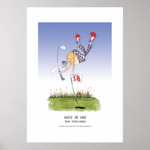 Loch in einem, Tony fernandes Poster