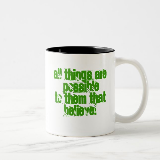 LOCH IN EINEM ZWEIFARBIGE TASSE (Rechts)