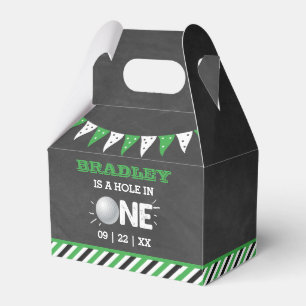 Loch in One Boys Golf 1. Geburtstag Par-T Geschenkschachtel