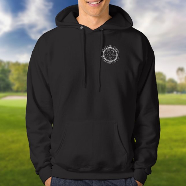 Loch in One Classic Golf Personalisiert Hoodie (Hole in One Classic Golf Personalised Hoodie)