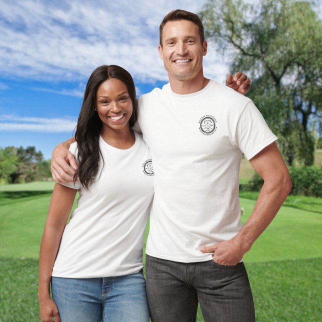 Loch in One Classic Golf Personalisiert T-Shirt (Hole in One Classic Golf Personalised T-Shirt)