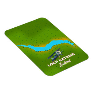 Loch Katrine Scotland Reiseplakat Magnet