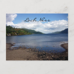 Loch-Küste Postkarte