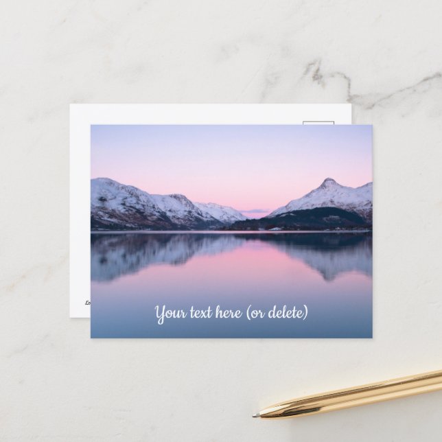 Loch Leven, Schottland Postcard Postkarte (Vorderseite/Rückseite Beispiel)